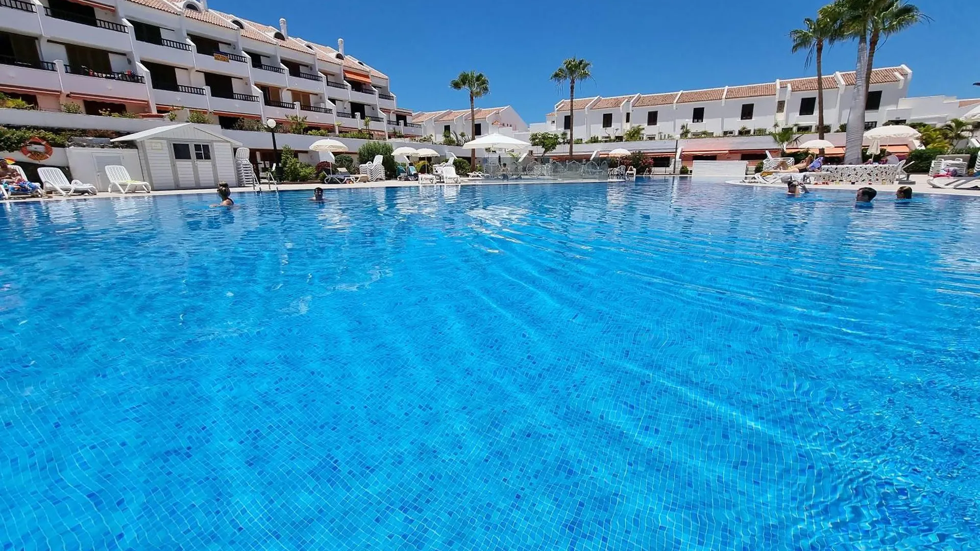 Ground Floor Apartment Casa Pico, Parque Santiago 1, Heated Pool, 100 M To Sea And Beach, Wifi Arona   Arona (Tenerife)